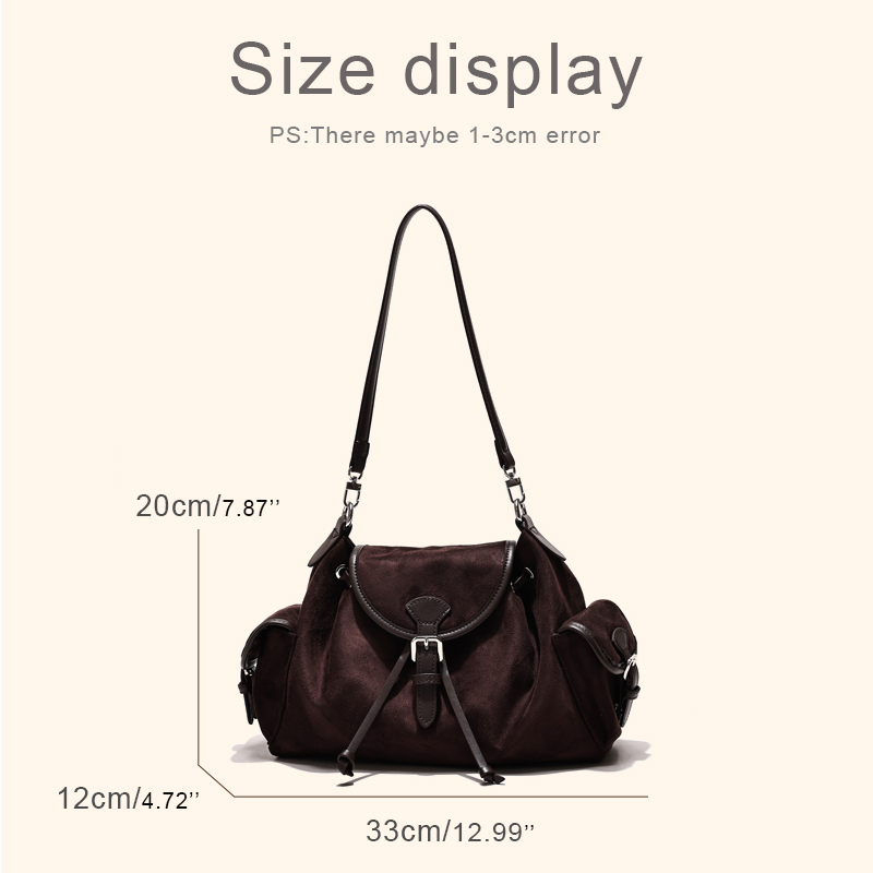 England Style Faux Suede Bags  - đánh giá và giá Luxury Bags England