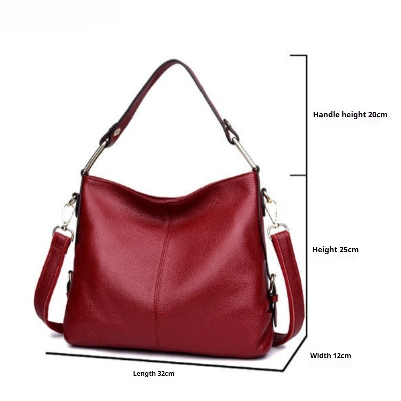 Women's Genuine Leather Should - đánh giá và giá Luxury Bags No Logo