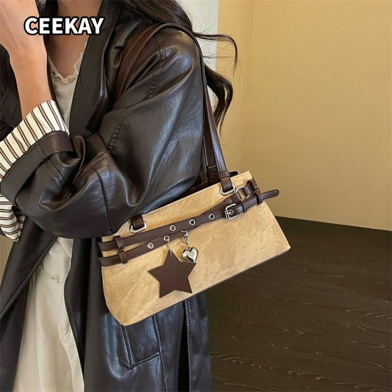 CEEKAY Women's Handbag Multi-C - đánh giá và giá Saddle Bag Distressed