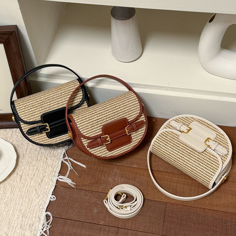 England Style Mini Straw Saddl - đánh giá và giá Luxury Bags England