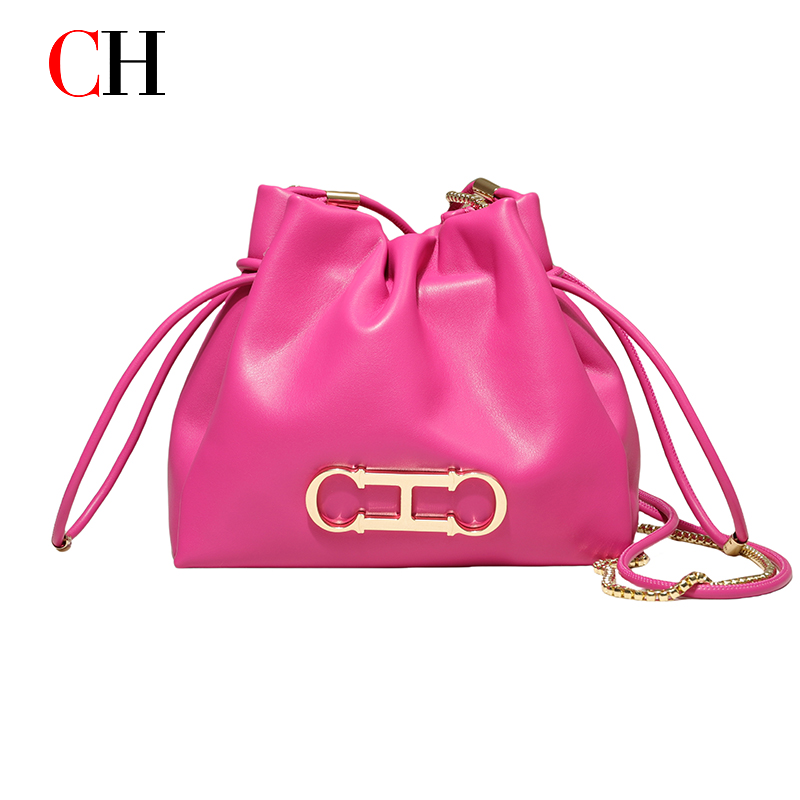 CH Luxury Drawstring Bucket Ba - đánh giá và giá Luxury Bags No Logo